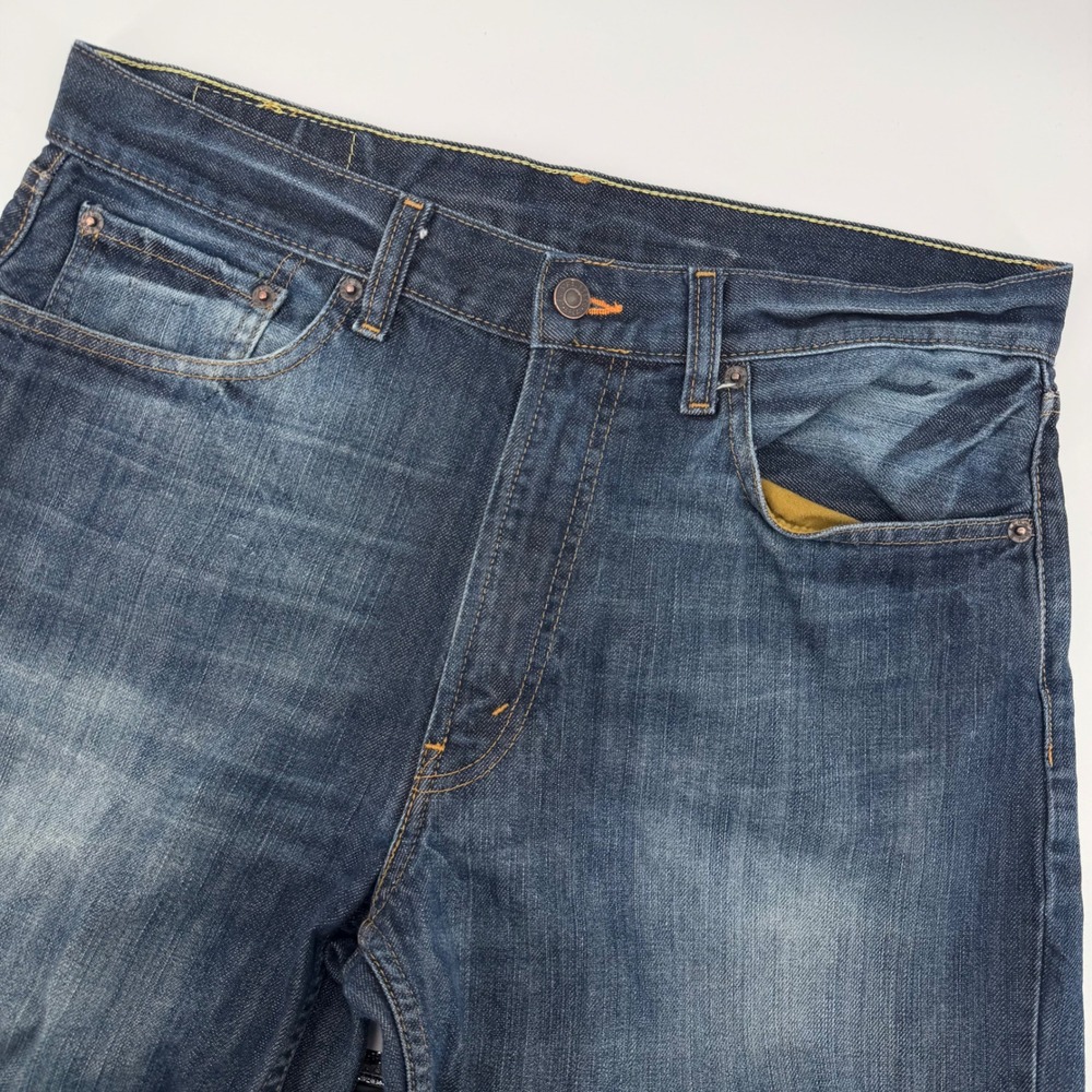 Levi Strauss 511 Mens Dark Wash Slim Fit Jeans Size 34x34‎